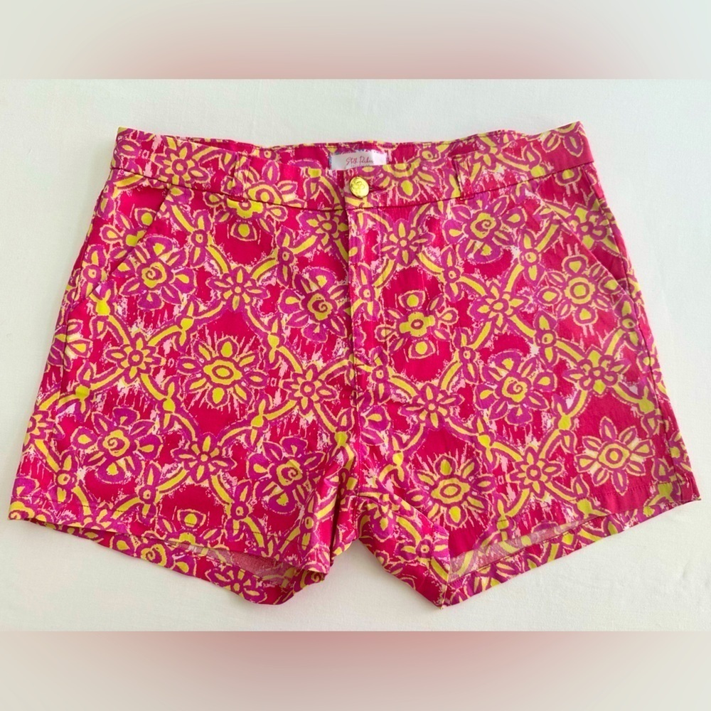 Stella Parker Collection Shirts Funky Geometric Floral Design Size 12